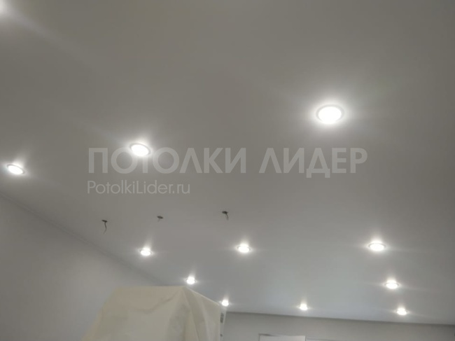 22.08.2020 - Белый, матовый натяжной потолок MSD