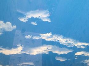 Натяжной потолок небо с облаками - Фото 2