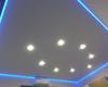 07.11.2020 - Натяжные потолки с парящей подсветкой и точечными светильниками - Фото №1