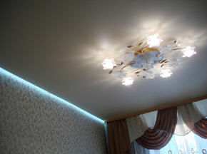 Парящие потолки с подсветкой - Фото 8