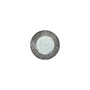 Встраиваемый светильник GX53 H4 5319 круг с мозаикой, стекло, металл-стекло, прозрачная моаика/фон черный/хром